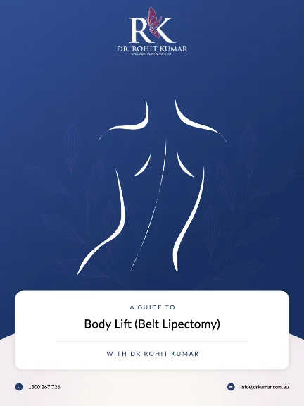 Cover of Dr Kumar's guide: Body lift (belt lipectomy)