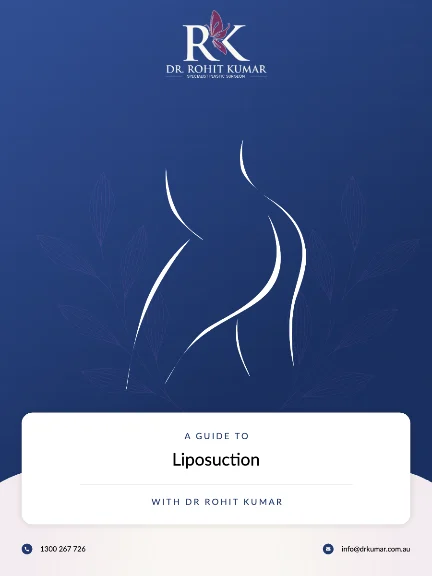 Cover of Dr Kumar's guide: Liposuction