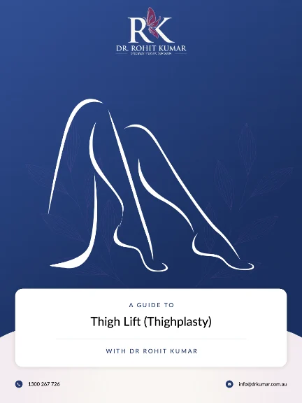 Cover of Dr Kumar's guide: Thigh lift