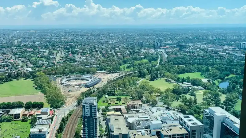 Westmead 3 View over Parramatta and Western Sydney